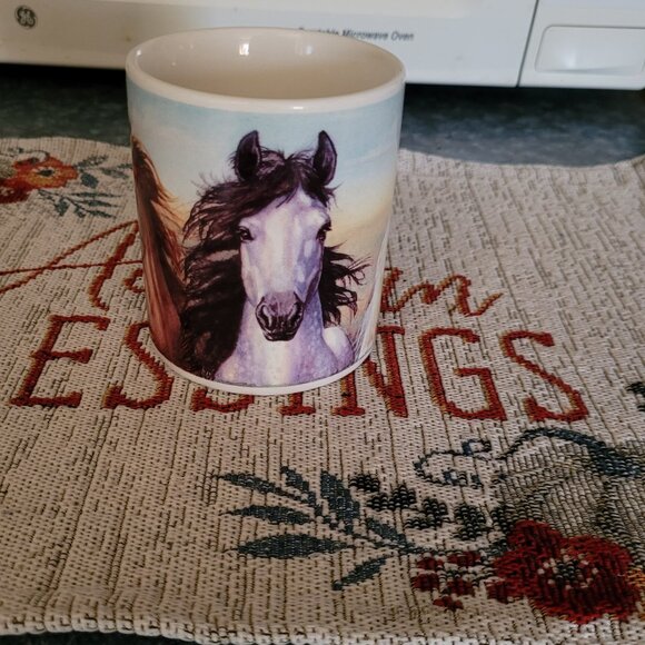 Friends Of The Forest Horse Coffee Mug 11 oz - Picture 2 of 5